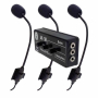 Przystawka do akordeonu TAP AK-3M zestaw 3 mikrof.-61064