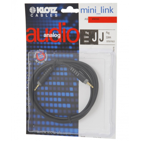 Kabel J3,5s-J3,5s Klotz ASMM0090 0,90m-6126