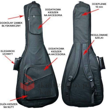 Pokrowiec do gitary akustycznej 10mm jkmuzyczny.pl-61289