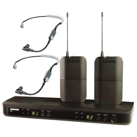 Mikrofon Shure BLX188E/SM35 H8E 2 nagłowne-61414