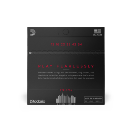 Str.D'addario NYXL do gitary elektrycznej 12-54-61434