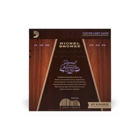 Str.D'addario NB do gitary akustycznej 11-52-61446