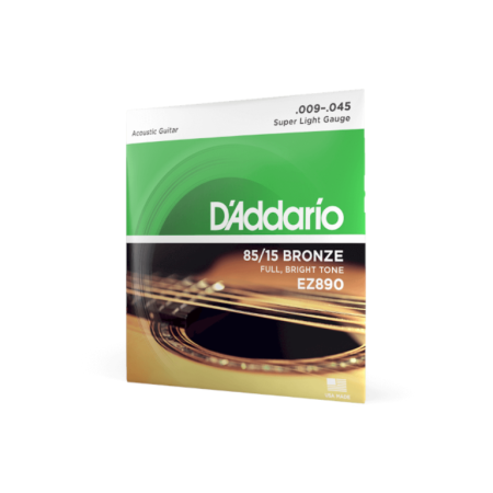 Str.D'addario EZ890 do gitary akustycznej 9-45-61452
