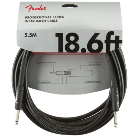 Kabel J-J 5,5m Fender Professional Series Blk -61470
