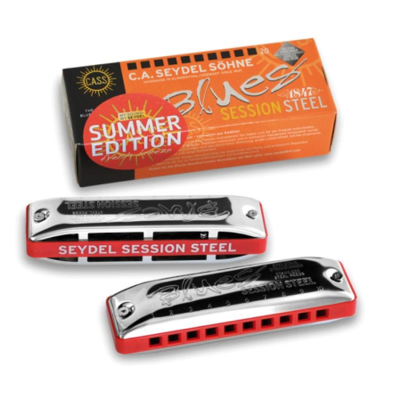 Harmonijka Seydel Blues Session Steel G 2022-61487