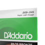 Str.D'addario EZ890 do gitary akustycznej 9-45-61453