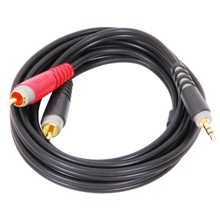 Kabel J3,5-2xRca Klotz AY70200 2m-61584