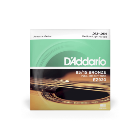 Str.D'addario EZ920 do gitary akustycznej 12-54-61670