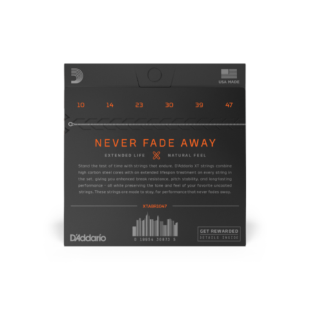 Str.D'addario XTABR1047 do gitary akustycznej10-47-61683