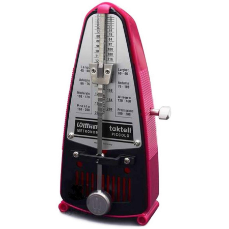 Metronom Wittner Taktell Piccolo Fuksja  830361-61808