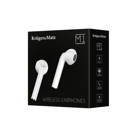 Słuchawki Kruge &Matz TWS M1 douszne Bluetooth  -61894