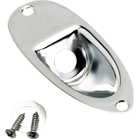 Płytka maskownica gniazda jack Fender Chrom-62120
