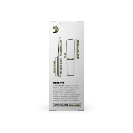 Stroik D'Addario Reserve sax tenor 3.0 -62143