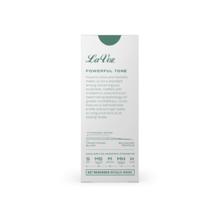 Stroik D'Addario La Voz sax tenorowy medium hard-62179