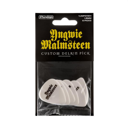 Zestaw kostek Dunlop Yngwie Malmsteen WHT 6szt-62198