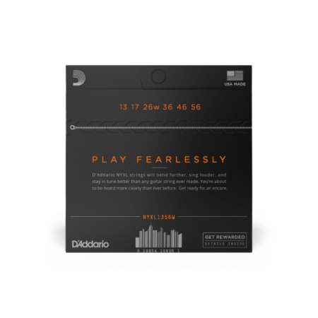 Str.D'addario NYXL do gitary elektrycznej 13-56W-62330