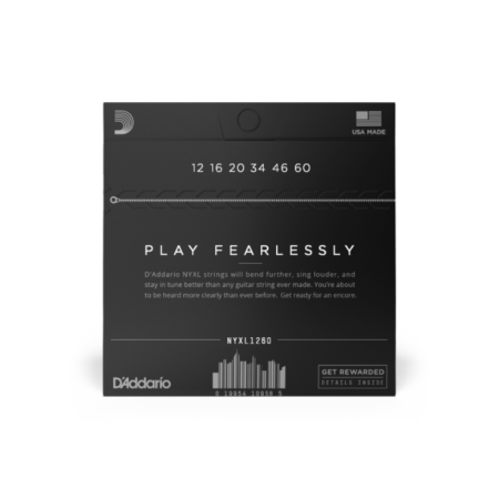 Str.D'addario NYXL do gitary elektrycznej 12-60-62334