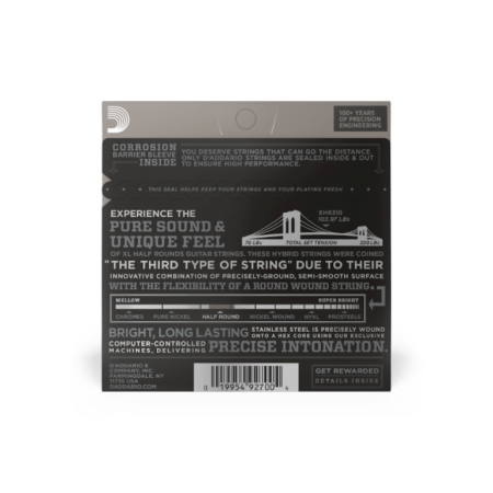 Str.D'addario EHR310 do gitary elektrycznej 10-46-62425