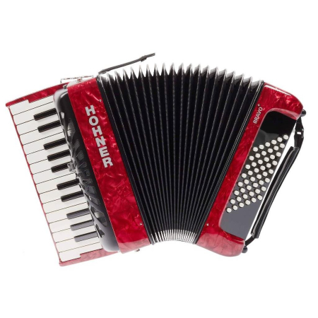 Akordeon Hohner Bravo II 48 Red-62460