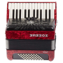 Akordeon Hohner Bravo II 48 Red-62462