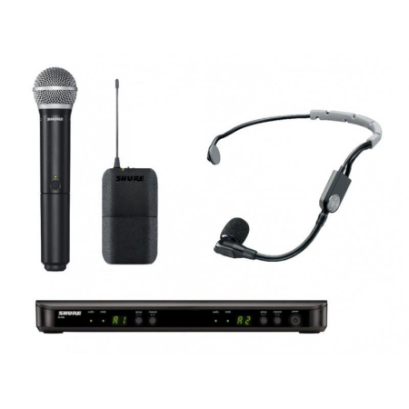 Mikrofon Shure BLX1288E/SM35 H8E mieszany podwójny-62554