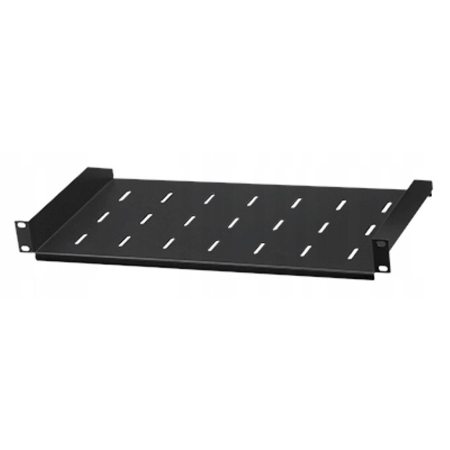 Półka 1U 27 cm do  skrzyń, szaf rackowych 19