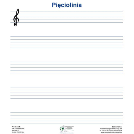 Nakładka magnetyczna "Pięciolinia"-6296