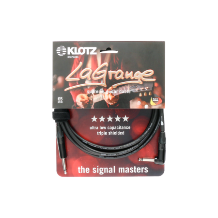 Kabel J-J 4,5m Klotz LA-Grange LAPR0450 Kąt-63293