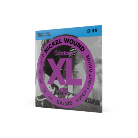 Str.D'addario EXL120 do gitary elektrycznej 9-42 -63437