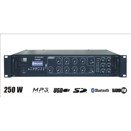 Wzmacniacz RH Sound ST-2250BC/MP3+FM+BT 100V -63606