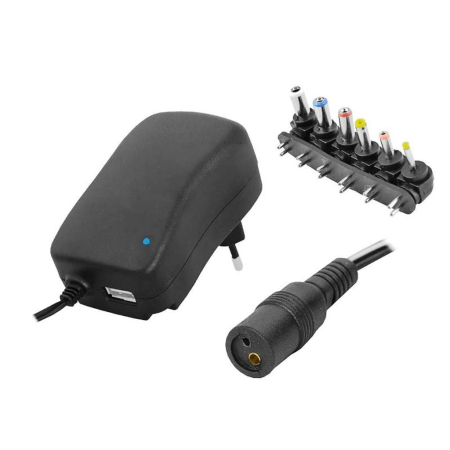 Zasilacz regulowany LXG 3V-12V/2500mA z USB -63739