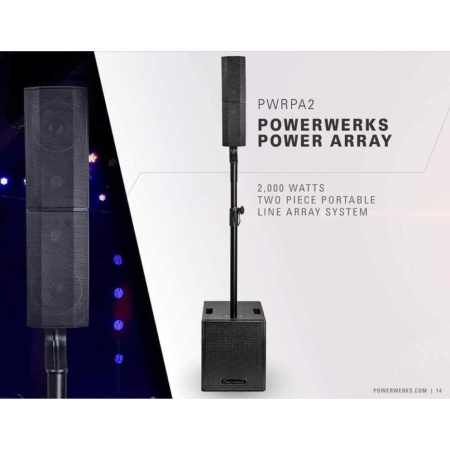Zestaw nagłośnieniowy Kustom Powerwerks Array 2  -64004