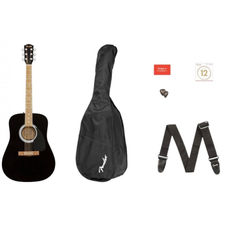 Fender FA-115 Dread Pack V2 BLK gitara akustyczna-64037
