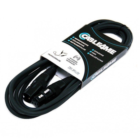 Kabel DMX 5m Cable4Me 3pin -64084