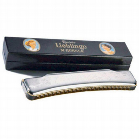 Harmonijka ustna Hohner 7332/48C Unsere Lieblienge-6413