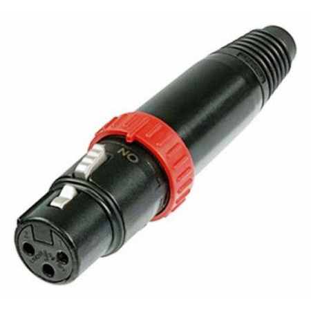 Xlr Neutrik NC3FX-SB z wyłącznikiem-64374