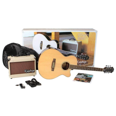 Zestaw Epiphone PR-4E gitara+wzmacniacz+akcesoria -64580