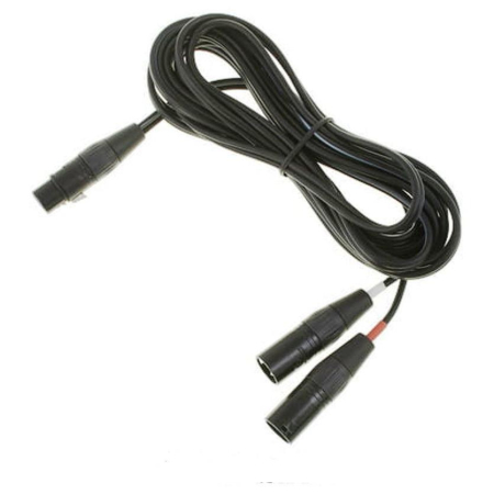 Kabel XLR Ż 5 pin - 2xXLR M 3 pin Superlux 5M -64606