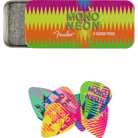 Zestaw kostek Fender MONONEON PICK TIN 6 szt-64744