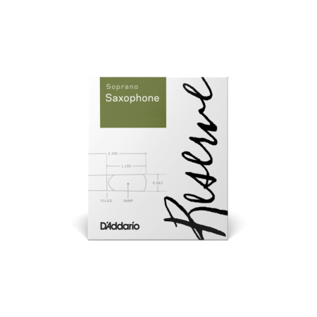 Stroik D'Addario Reserve do sax sopran 3.0+ Filed-65042