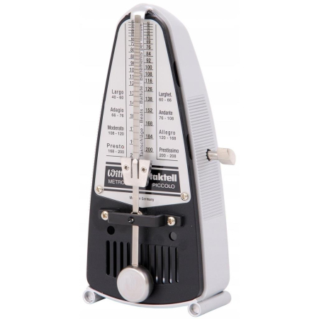 Metronom Wittner Taktell Piccolo Srebrny 838-65094