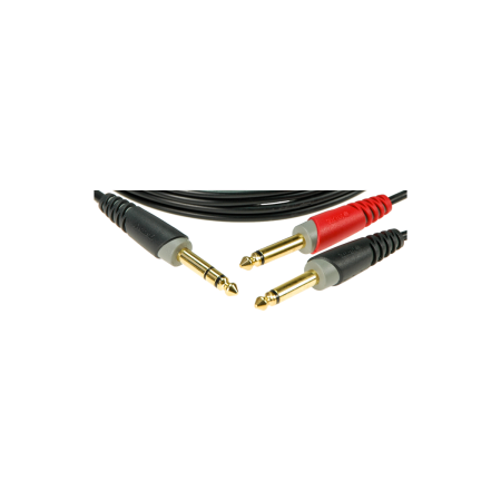 Kabel J6,3-2xJ6,3 1m Klotz AY1-0100 insert-65141
