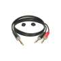 Kabel J6,3-2xJ6,3 1m Klotz AY1-0100 insert-65139
