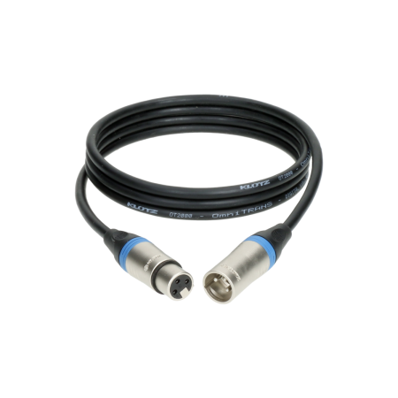 Kabel DMX 10m Klotz Pro DMX Leads LX2-3X1K2-10.0-65349