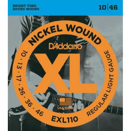 Str.D'addario EXL110 do gitary elektrycznej 10-46-6536