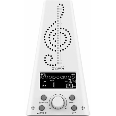 Metronom Cherub WMT-230 WH Piramidka Biały -66257