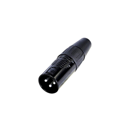 Xlr męski Rean by Neutrik NYS RC3M-BAG BK-66352