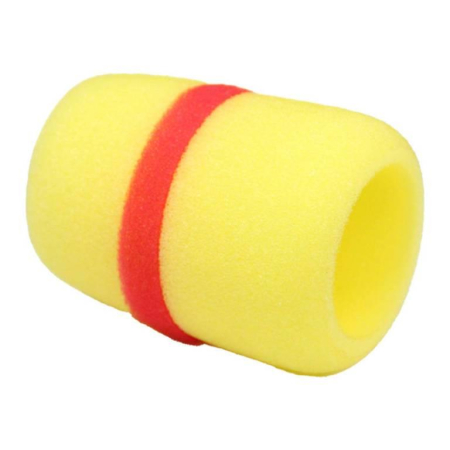 Osłona mikrofonu oring żółta z czerwonym MRC-01 YL-66367