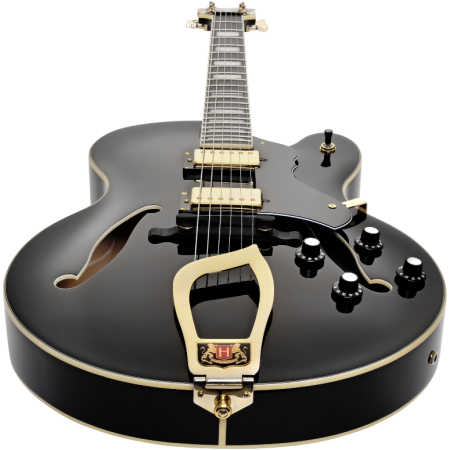 Gitara elektryczna Hagstrom HJ-500 BLK semi hollow-66863