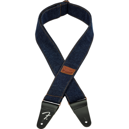 Pasek do gitary Fender Wrangler Denim Strap DRK IN-67048